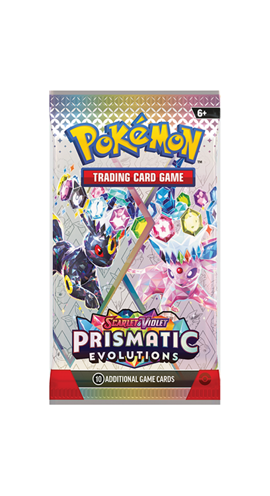 Pokémon Prismatic Evolutions Booster Pack (Livestream)