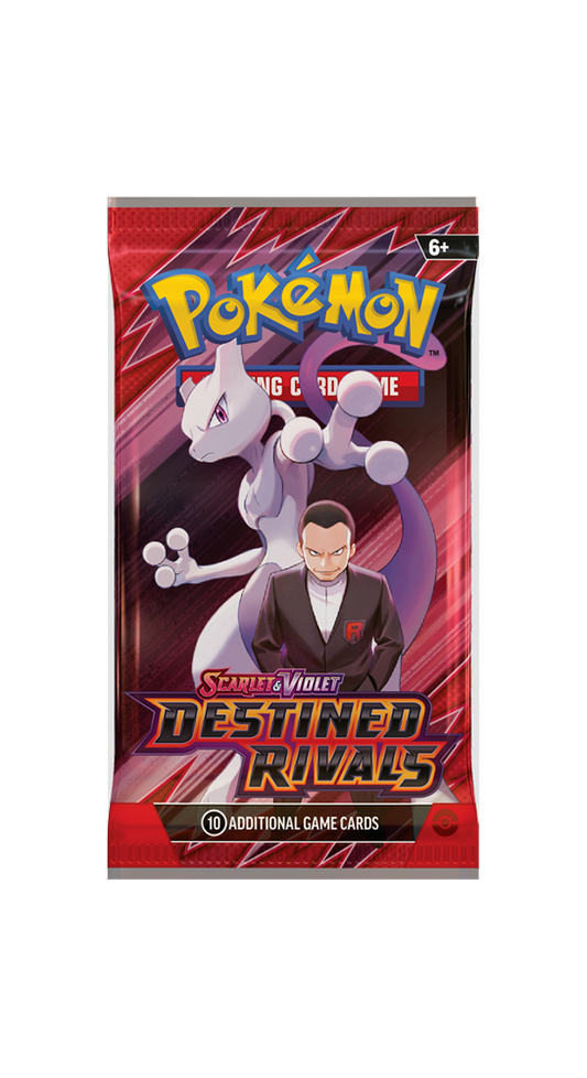 Pokémon Destined Rivals Booster Pack (Livestream)