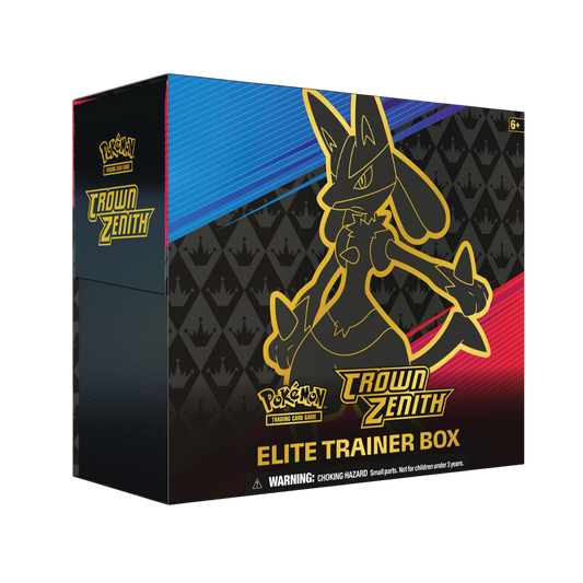 Pokémon Crown Zentih Elite Trainer Box (Livestream)