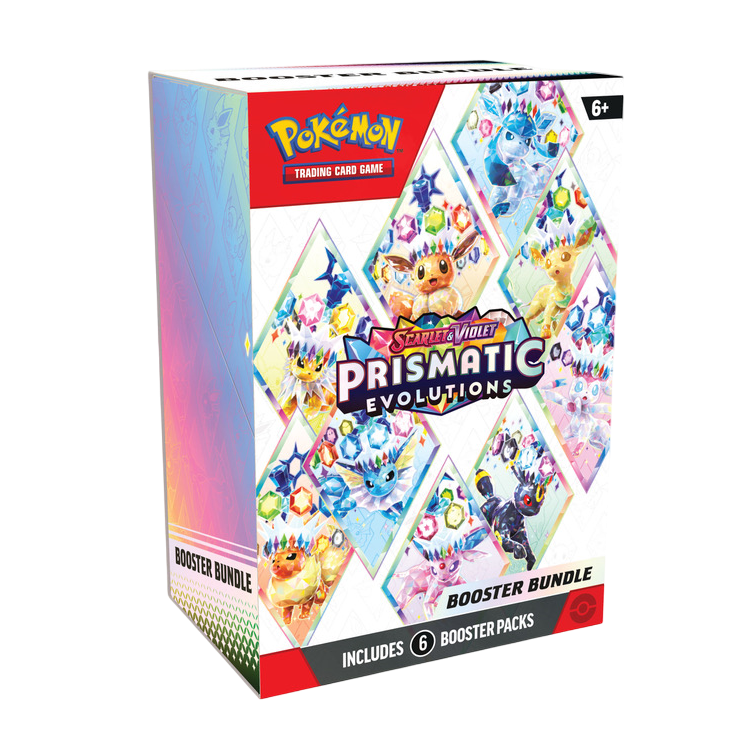 Pokémon Prismatic Evolutions Booster Bundle (Livestream)
