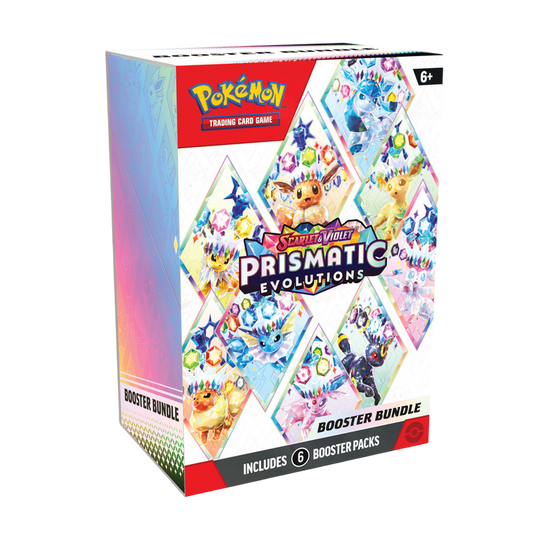 Pokémon Prismatic Evolutions Booster Bundle (Livestream)