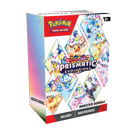 Pokémon Prismatic Evolutions Booster Bundle (Livestream)