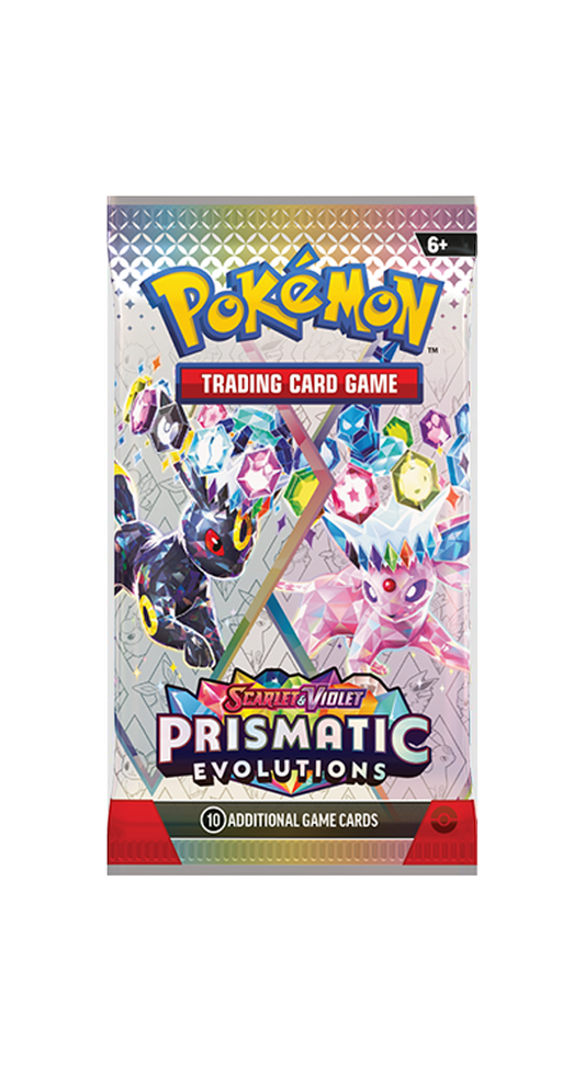 Pokémon Prismatic Evolutions Booster Pack (Livestream)